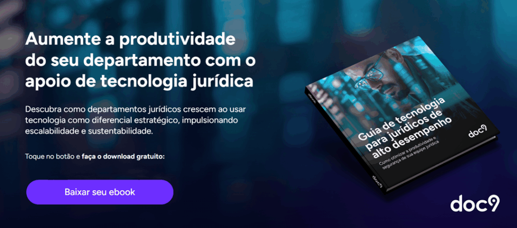 ebook Guia de Tecnologia para jurídicos de alto desempenho da Doc9