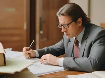 advogado estudando o melhor benefício previdenciário para o seu cliente